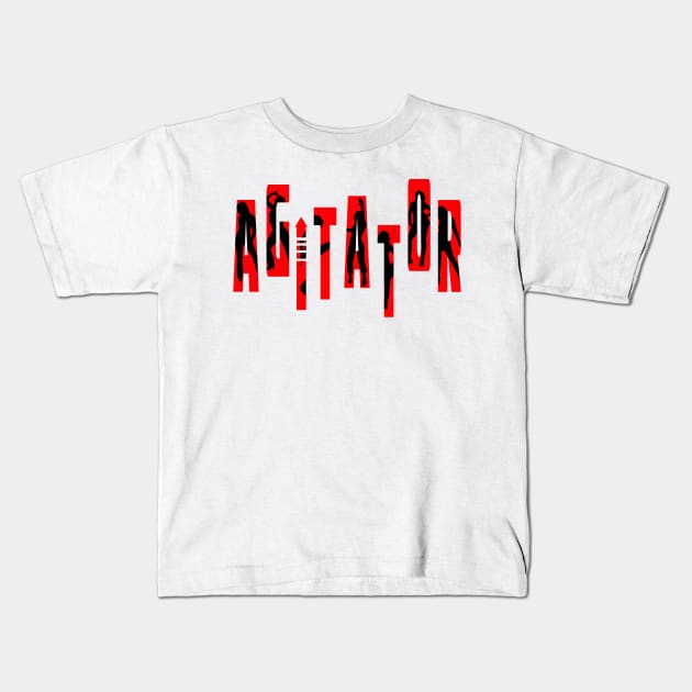 agitator Kids T-Shirt by bluehair